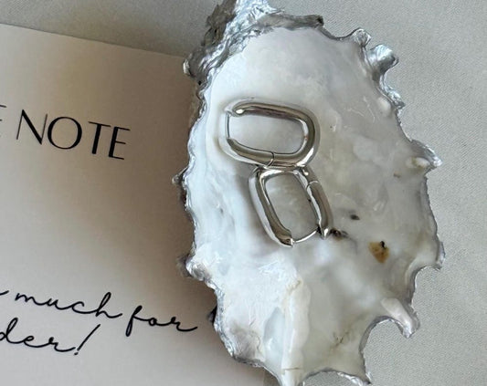 Oyster Shell Ring Dish Or Trinket Tray