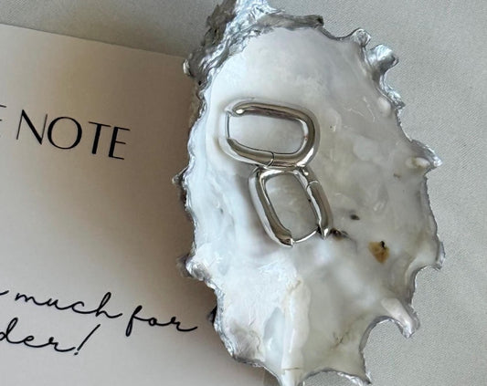 Oyster Shell Ring Dish Or Trinket Tray