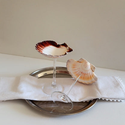 Martini Seashell Glasses