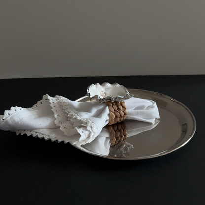 Oyster Shell Napkin Rings