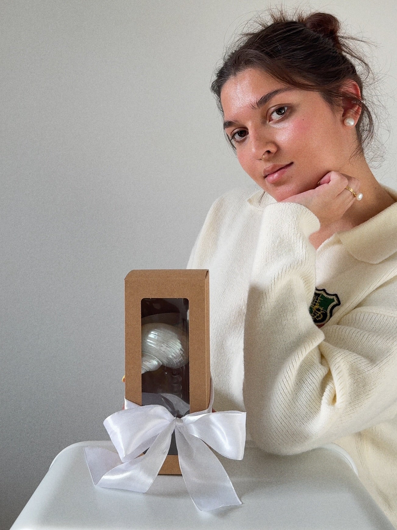 Turbo Shell Decorative Vessel