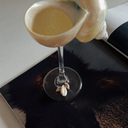 Glass Charms Set of 4