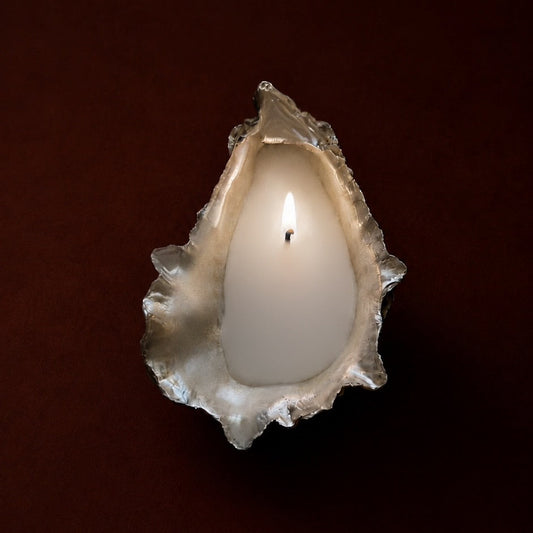Pearl Oyster Shell Candles