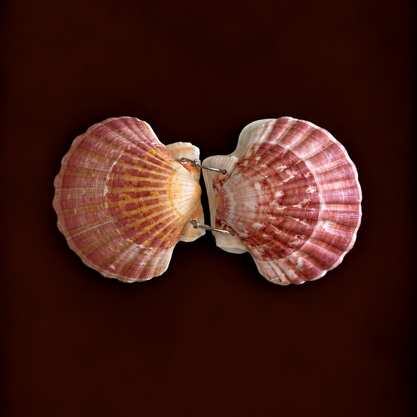 Scallop Shell Notebook Journal