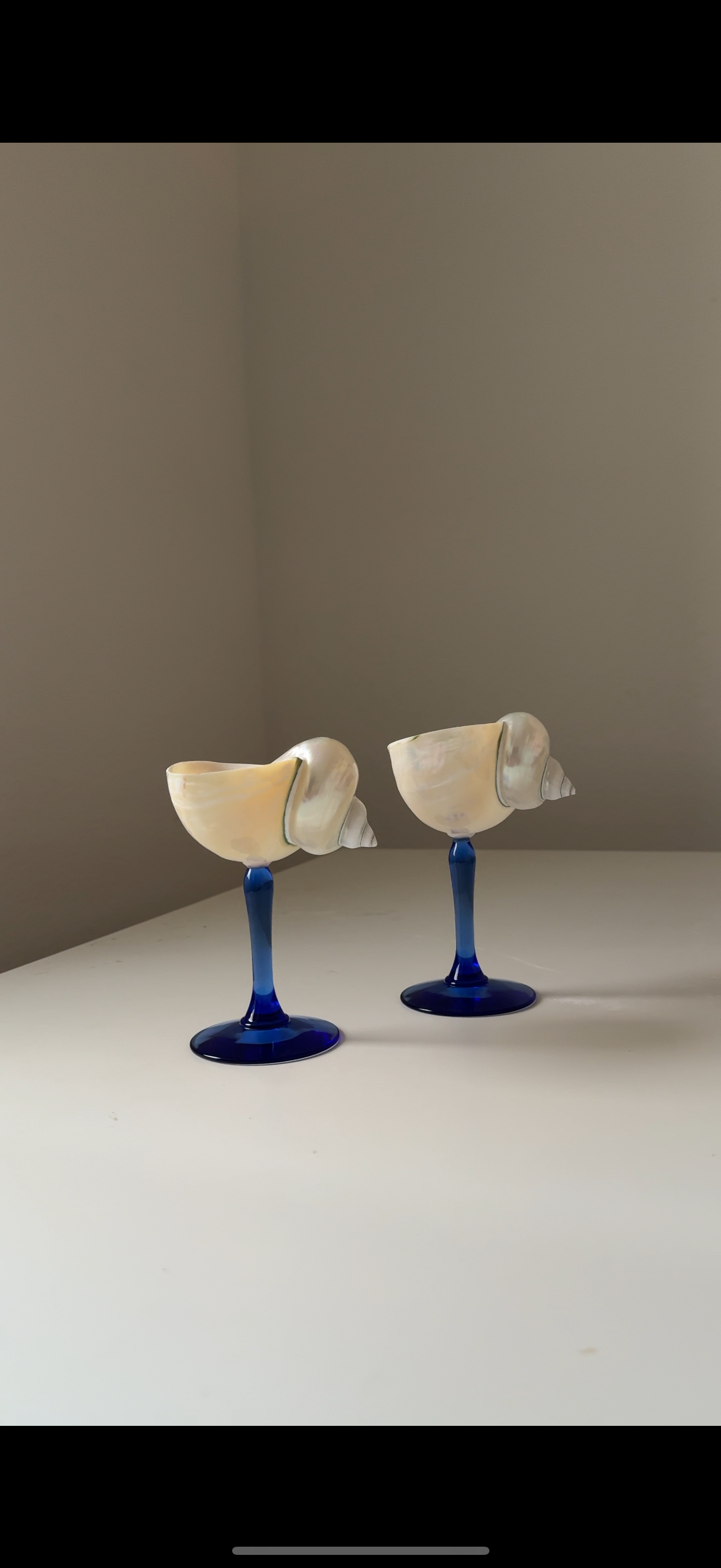 Seashell Cocktail Glasses - Limited Edition