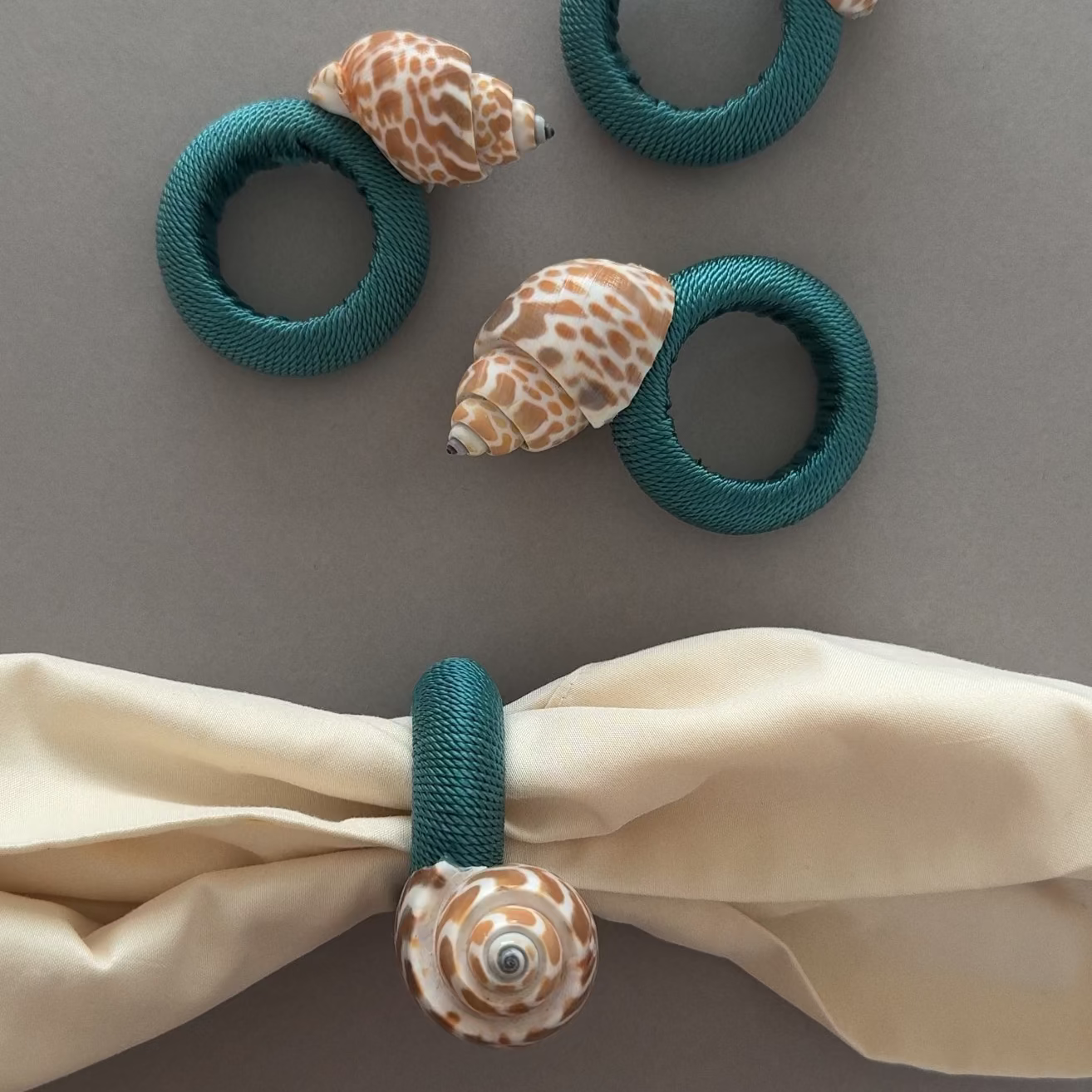 Shell Napkin Rings
