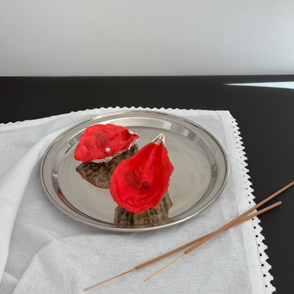 Handmade Oyster Shell Incense Holder