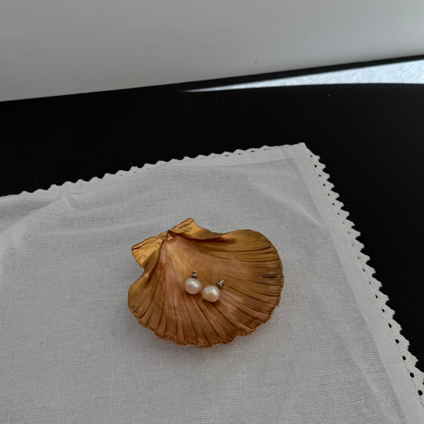 Scallop Shell Jewerly Dish