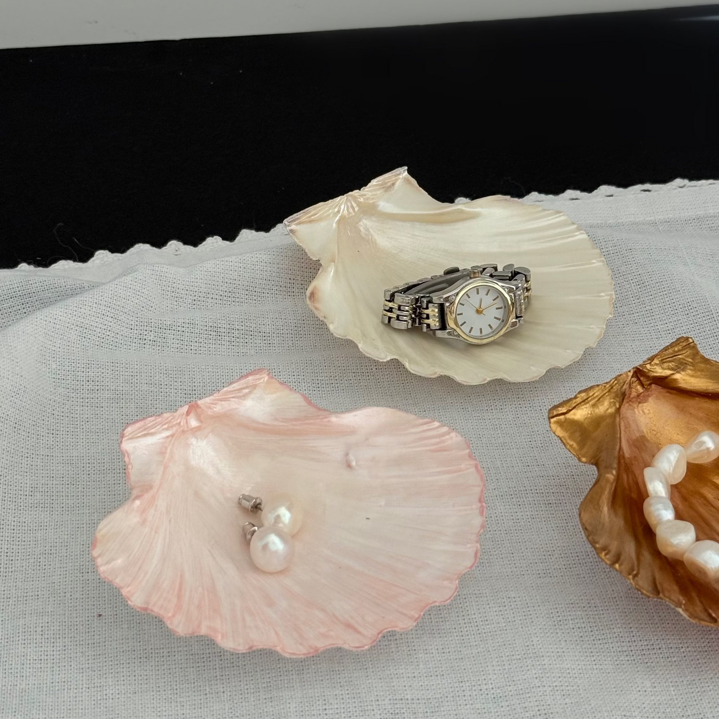 Scallop Shell Jewerly Dish