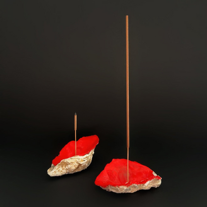 Handmade Oyster Shell Incense Holder