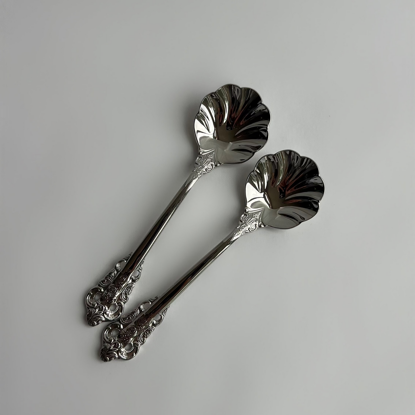 Vintage Seashell Spoons