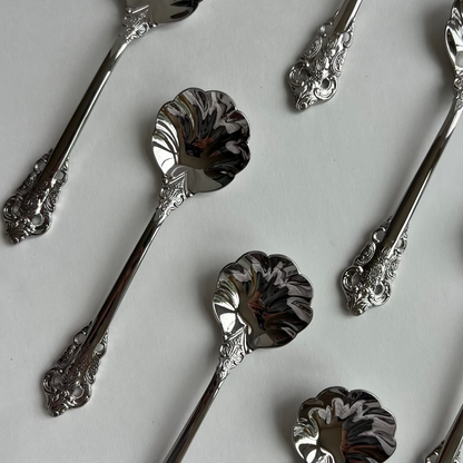 Vintage Seashell Spoons