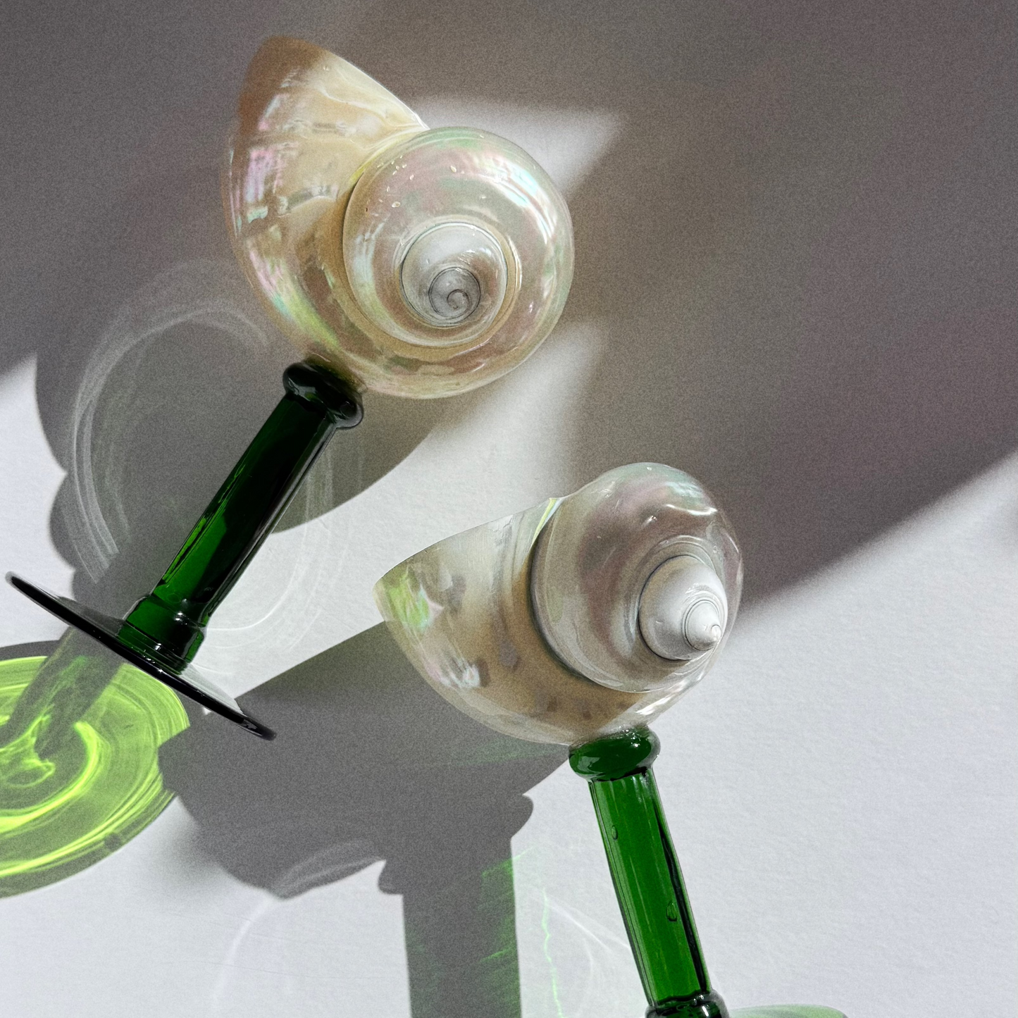 Seashell Cocktail Glasses - Set of 2