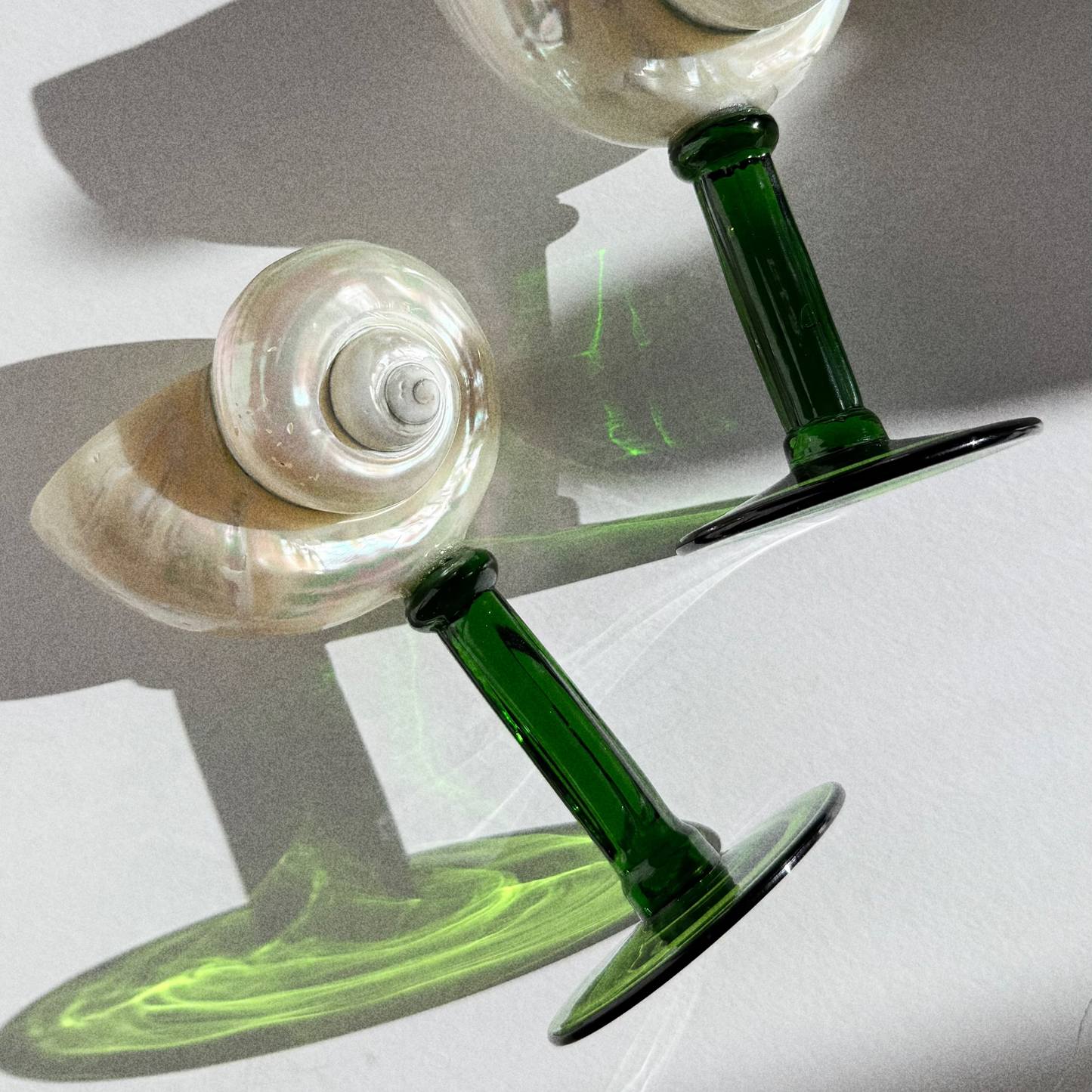 Seashell Cocktail Glasses - Set of 2