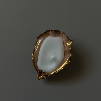 Natural Oyster Shell Candles