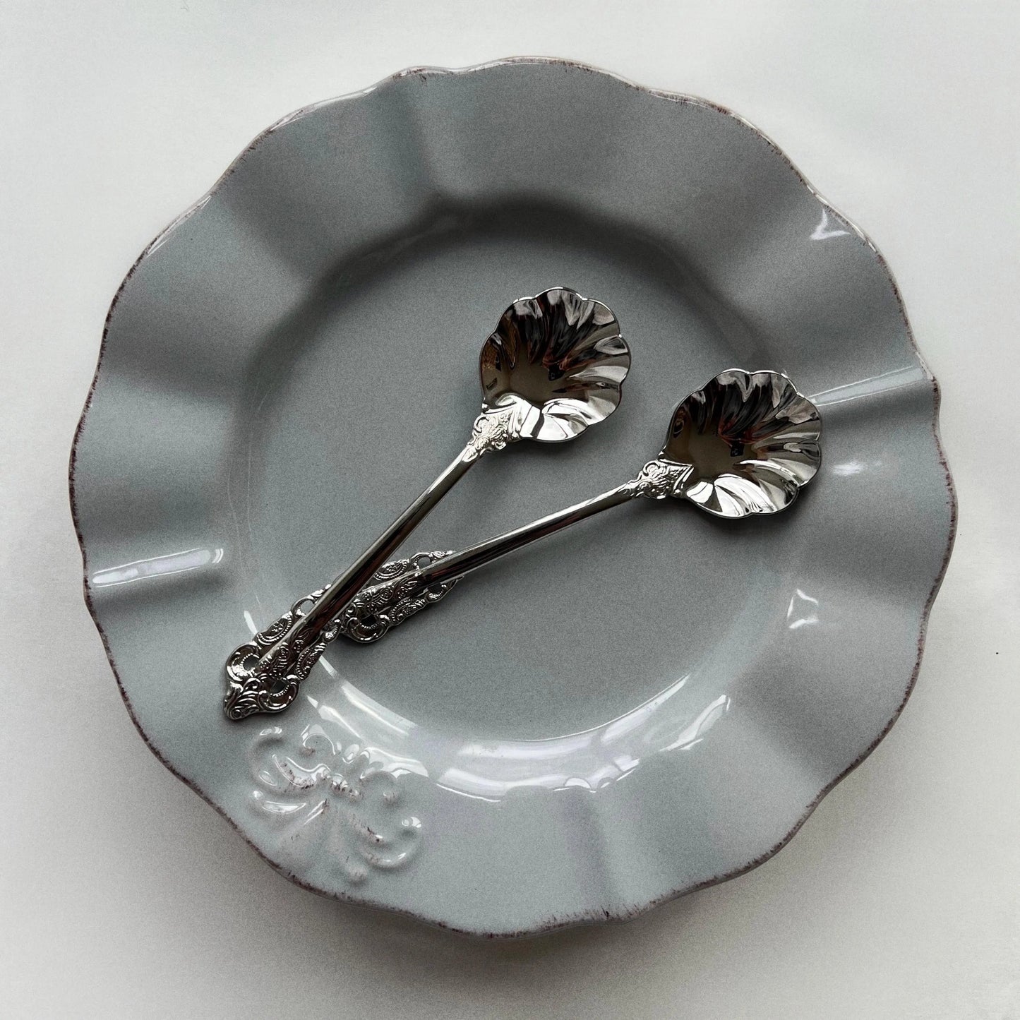 Vintage Seashell Spoons
