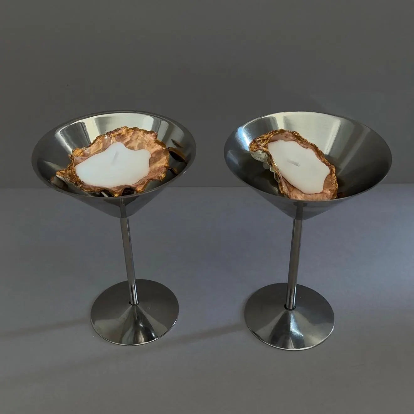 Oyster Shell Candles